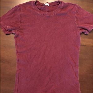 John Galt women’s  Maroon T-Shirt